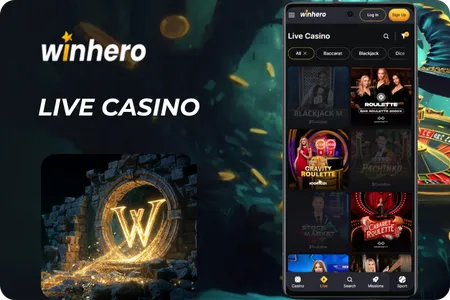 Winhero Live casino